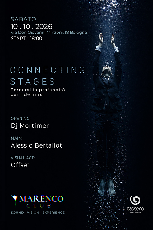 Flyer Connecting stages, sabato 10 ottobre 2026