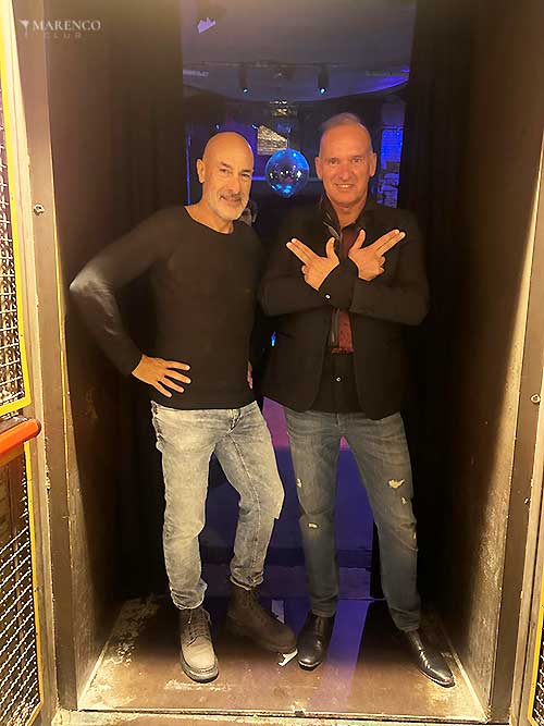 Alessio Bertallot e Andrea Marenco